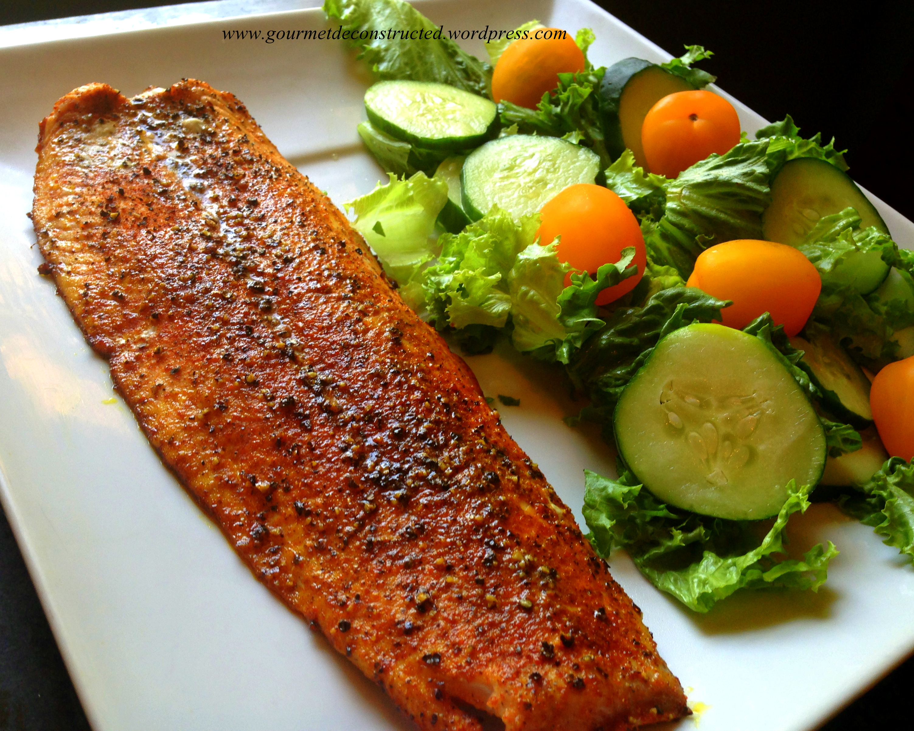 Blackened Salmon Filet