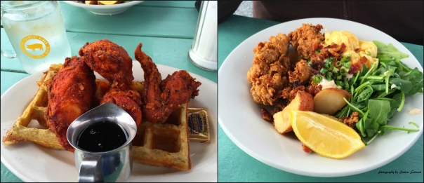 Chicken & Waffles at the Fremont Diner
