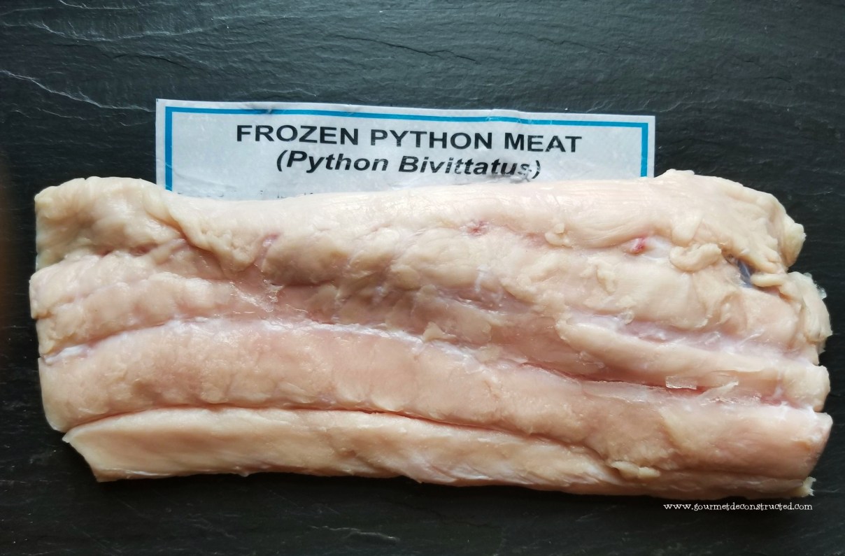Take a Walk On The Wild Side III: Southern Fried Python | Gourmet De ...